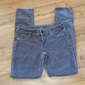 Maurices Charcoal Corduroy Pants